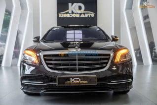 Mercedes Benz S450L màu đen, nội thất đen